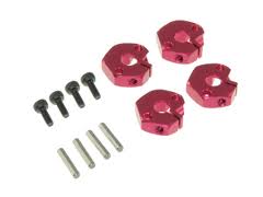 4.5mm Hex wheel Adapter Set - Red (4pcs)