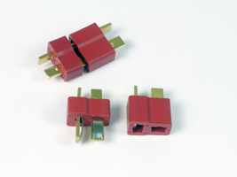 T.O.P. T-Type Female Battery Plug  (4 pcs)(Deans)