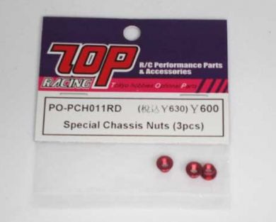 T.O.P. Photon Special Chassis Nuts ( 3pcs )