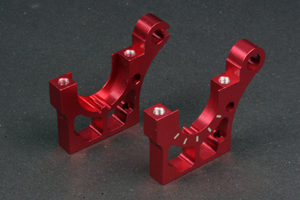 Aluminum Bulkhead LH & RH (Red)