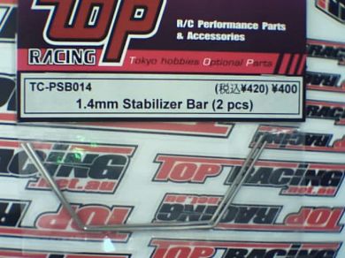 T.O.P. Photon 1.4mm Stabilizer Bar ( 2pcs ) - Foam Spec. Std