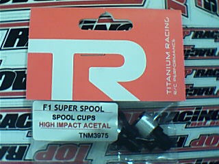 Titanium Racing Delrin replacement spool cups Top Photon