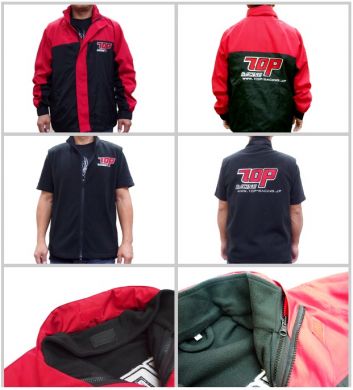 T.O.P. Jacket & Vest Large Size (1set)