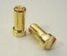 13mm length 5mm short bullet - gold plated