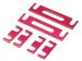 Height Spacer Set 0.5 & 1.0mm Red