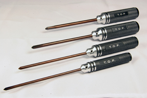 T.O.P. Ultra Hard Phillips Screwdriver Set (4pcs)